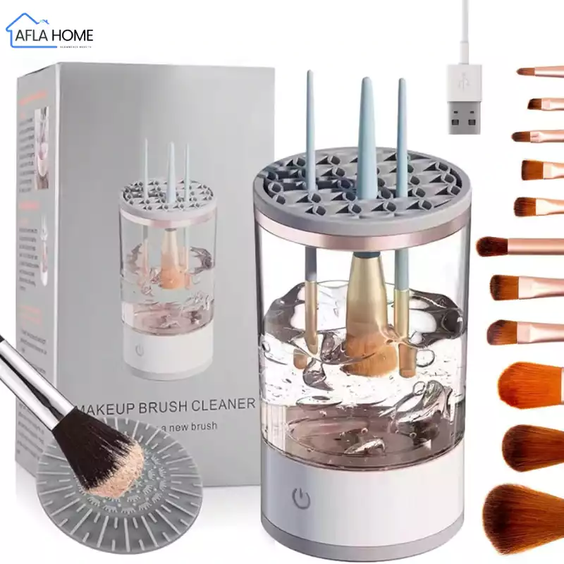 nettoyeur pinceaux maquillage automatique