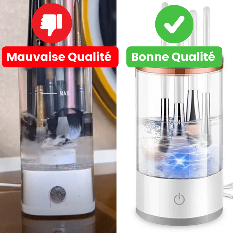 nettoyeur pinceaux maquillage automatique