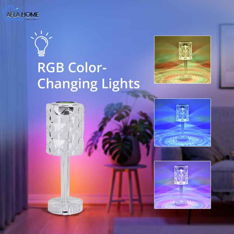 Lampe cristal Bluetooth music maroc