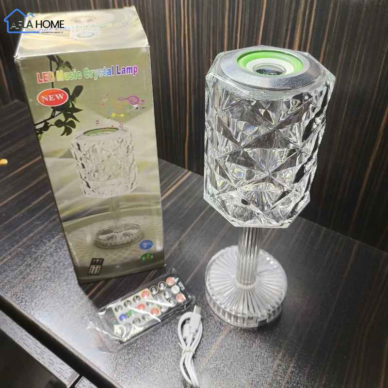 Lampe cristal Bluetooth music maroc