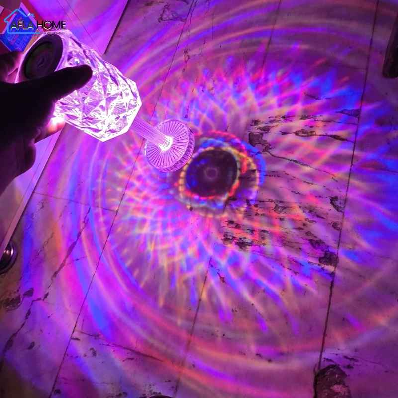 Lampe cristal Bluetooth music maroc