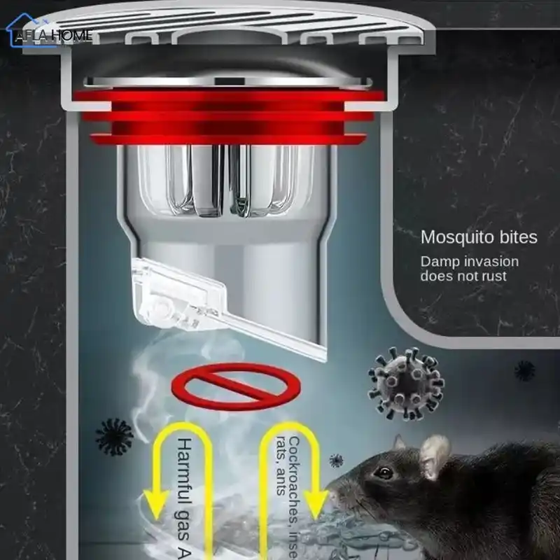 فلتر تصريف أرضي ضد الفئران والحشرات