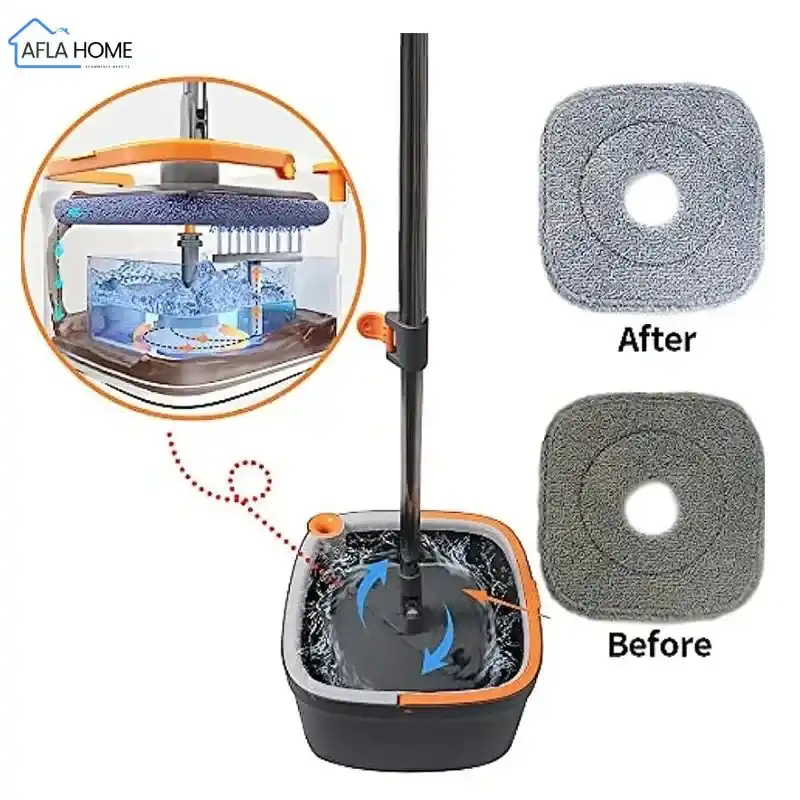 flat spin mop cleaner maroc