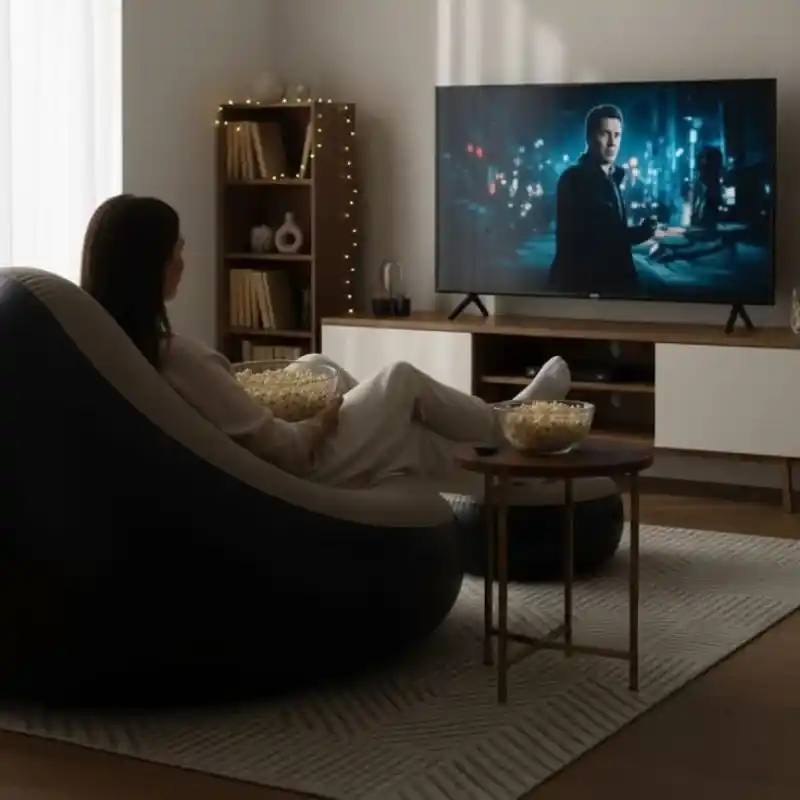 كرسي نفخي للاستراحة المنزلية