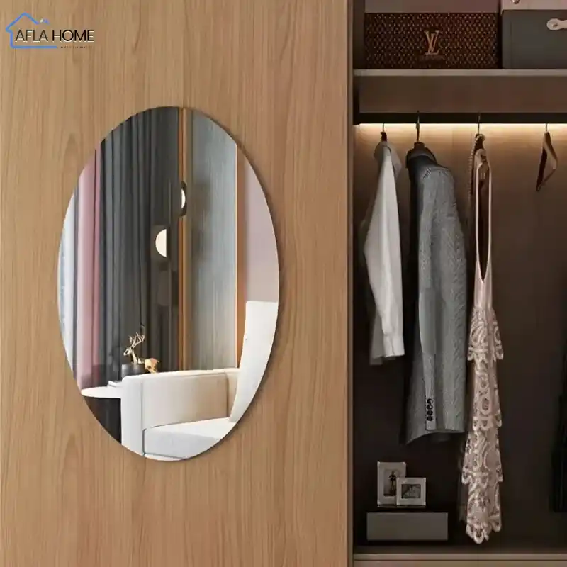 Miroir mural acrylique autocollant