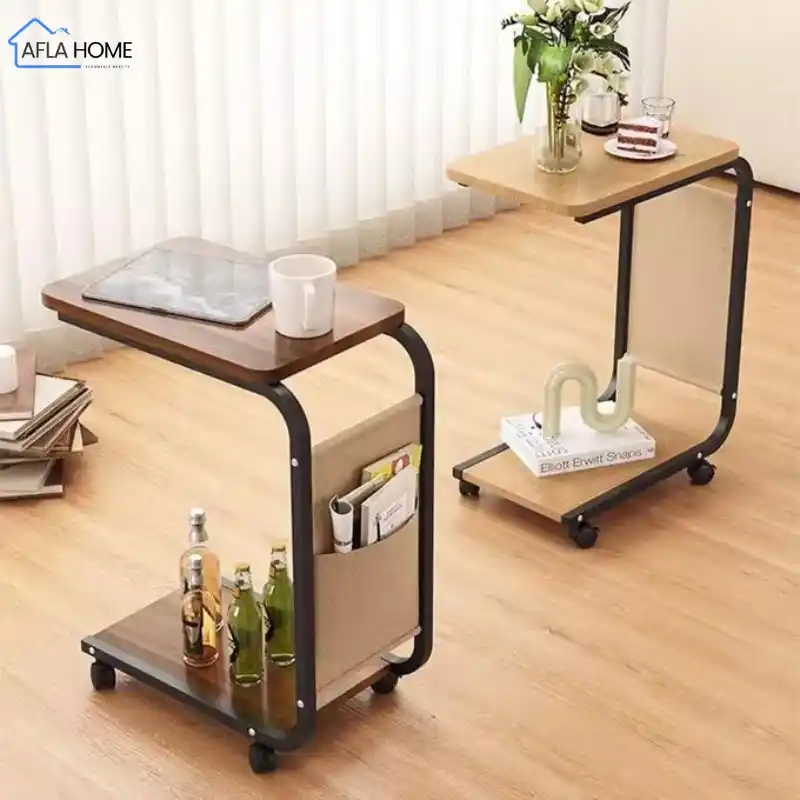 table d'appoint à roulettes Maroc