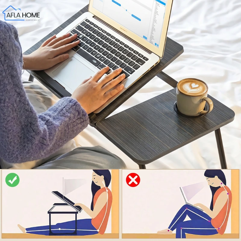 table pliable pour ordinateur portable multifonction