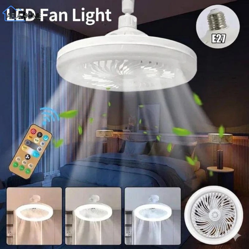 ventilateur ampoule avec télécommande